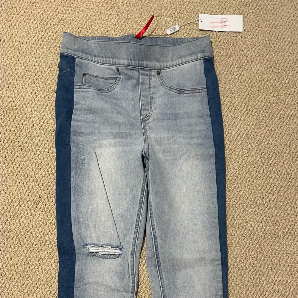 Spank Distressed Skinny Jean Leggings